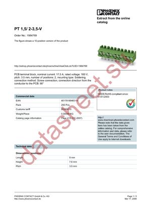 1984769 datasheet  